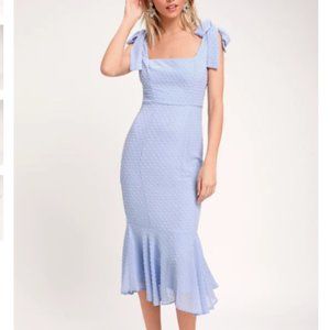 Lulu's Periwinkle Blue Dress XS